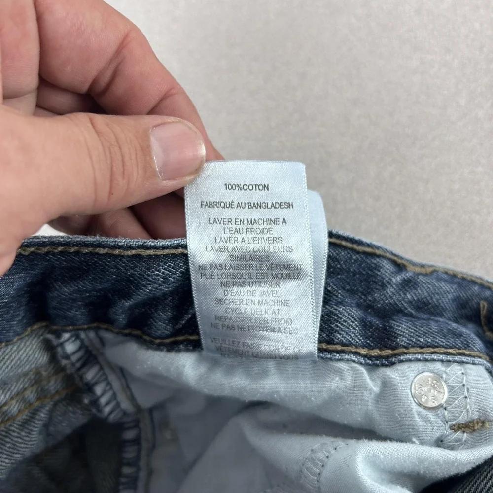 Levis 514 Jeans‎ Youth 14 Regular 27x27 Blue Medium Wash Straight Cotton Denim